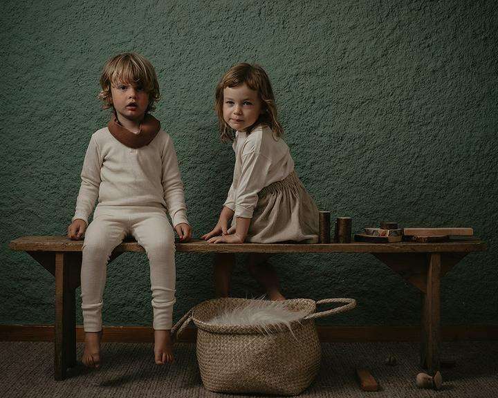 The Simple Folk, The Simple Folk, The Waffle Legging, Undyed, Organic