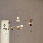 #3 Kinetic Brass Mobile, Small Wave Art