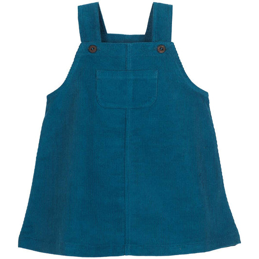 Corduroy Spencer Dress, Baltic Blue, Serendipity