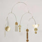 #4 Kinetic Brass Mobile, Small Wave Art