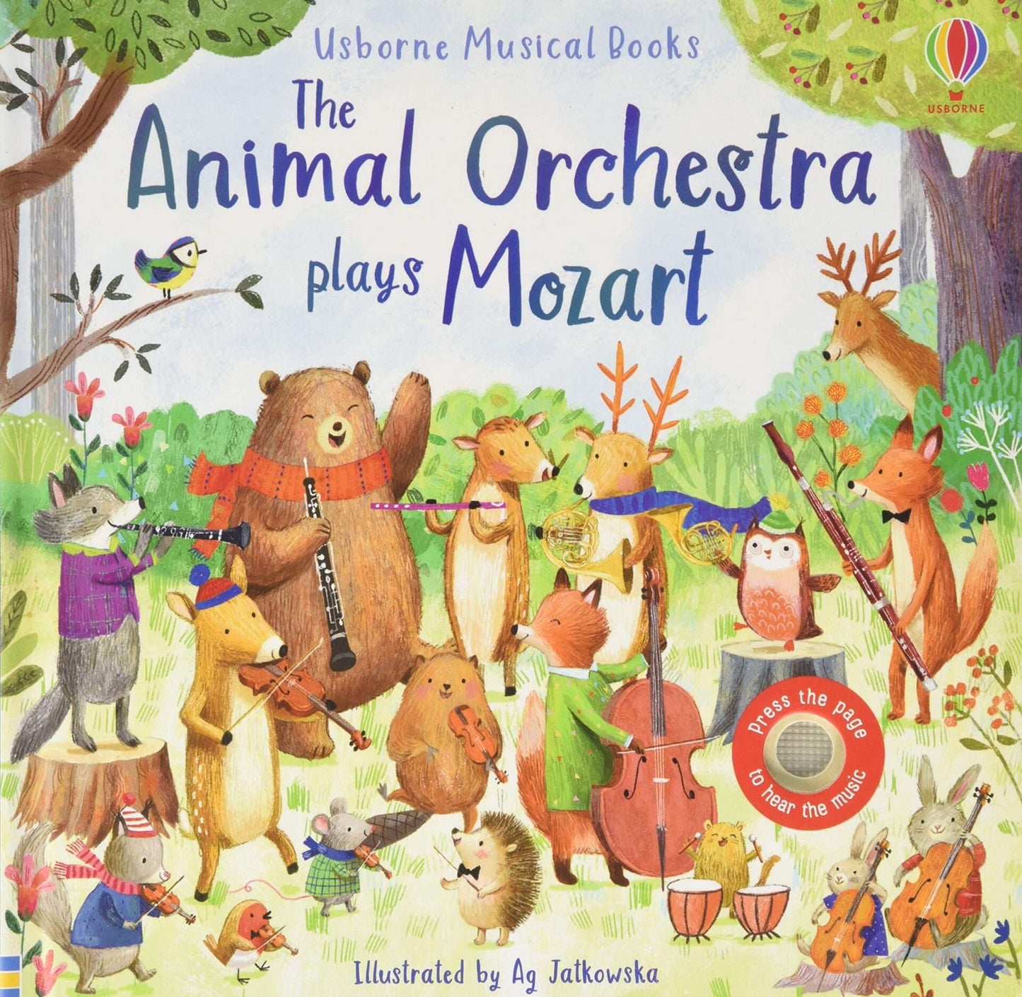 The Animal Orchestra Plays Mozart, Music Book, Usborne