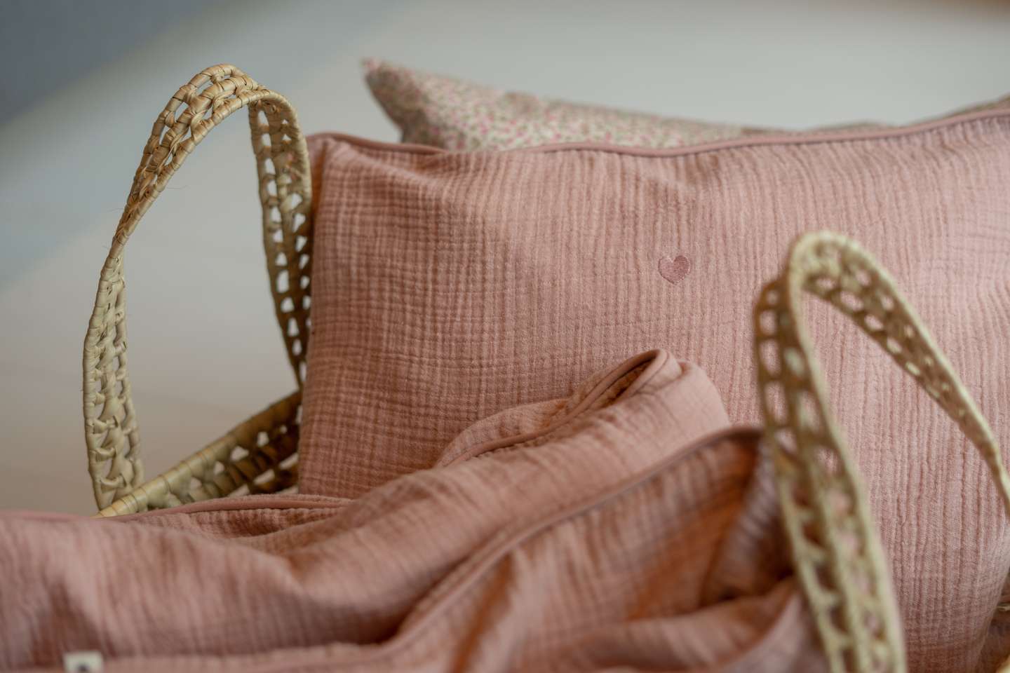 Baby Bedding, Blush Organic