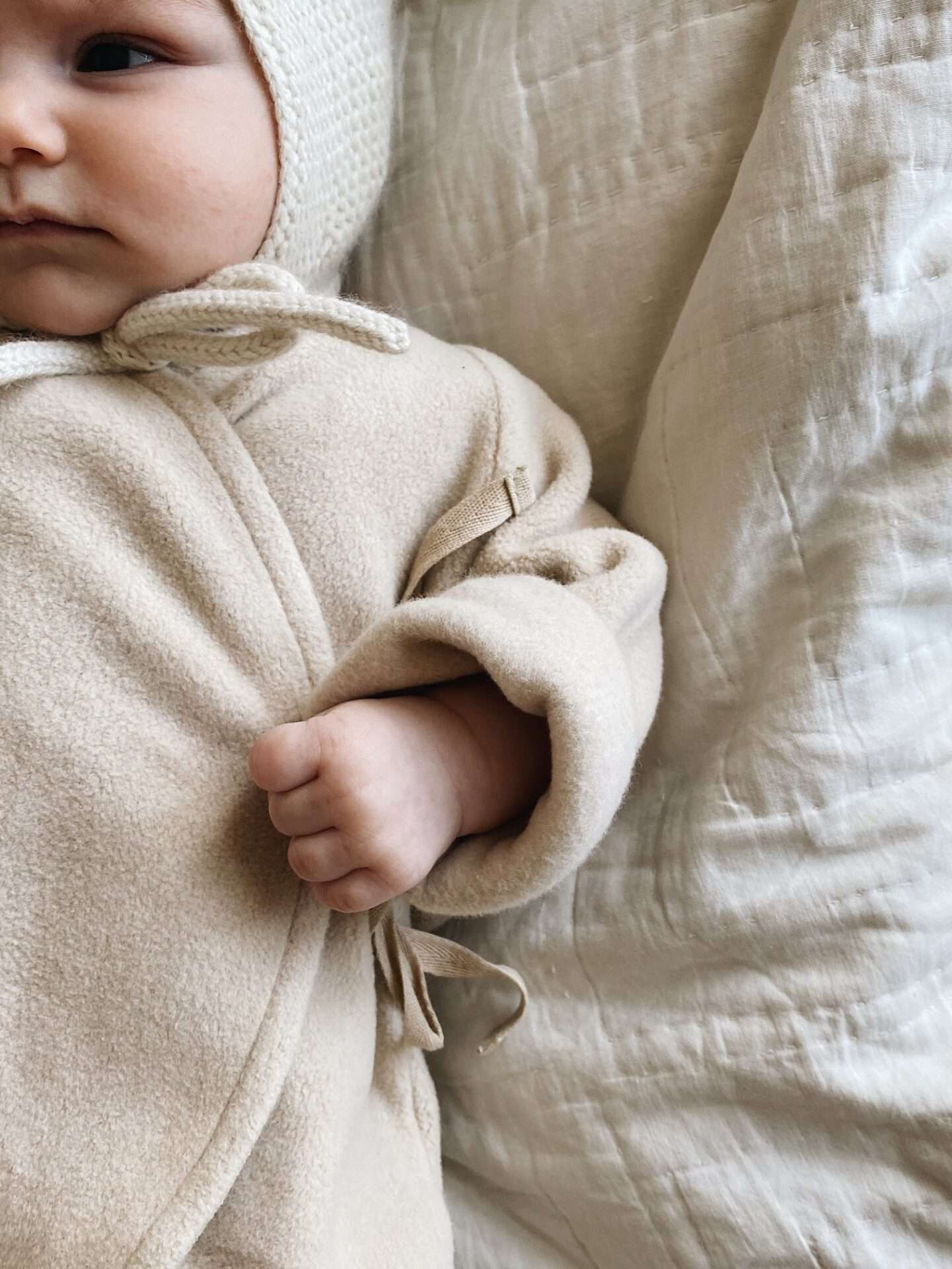 Lalaby, Memphis Onesie, Ivory, Organic