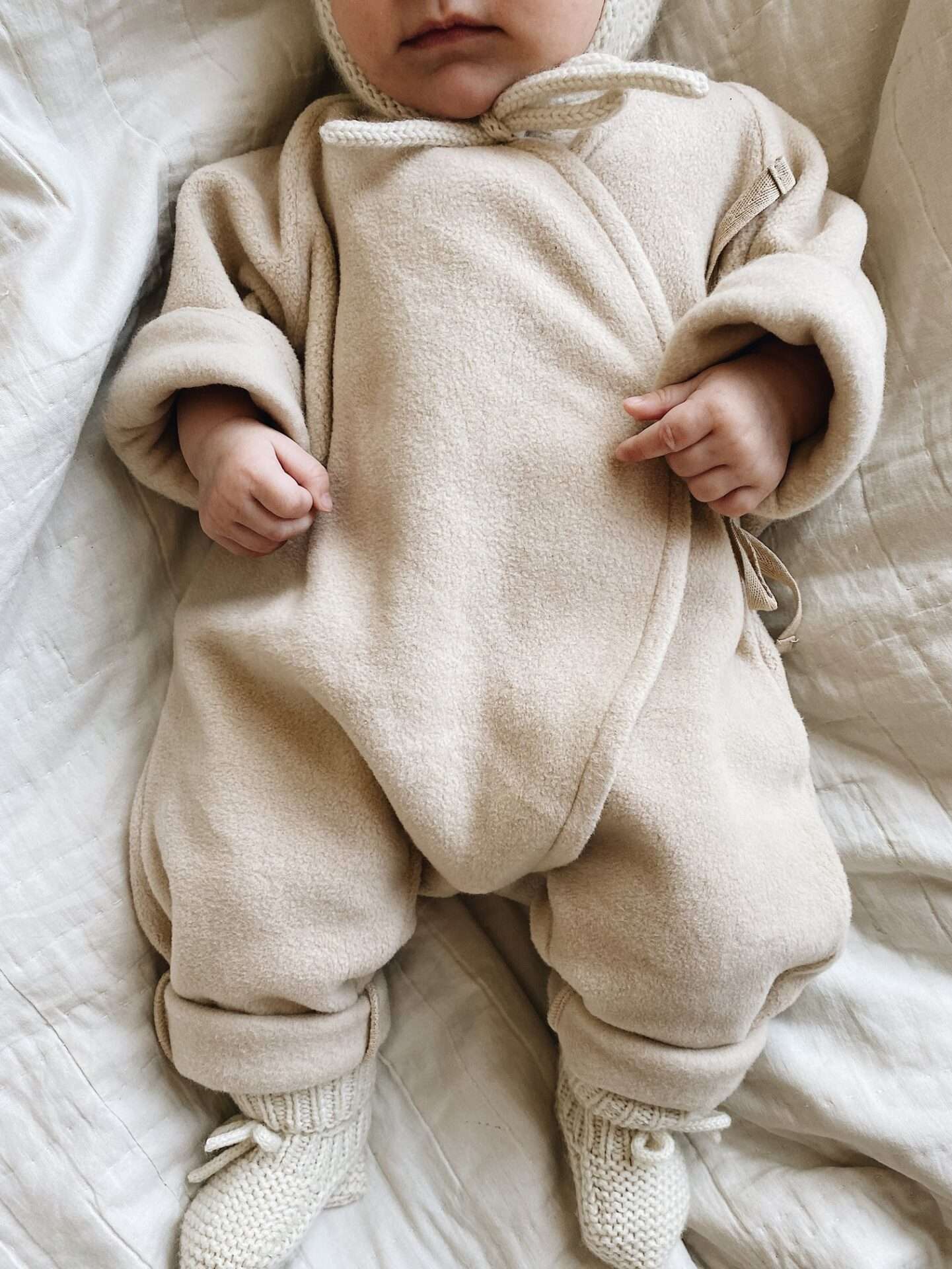 Lalaby, Memphis Onesie, Ivory, Organic