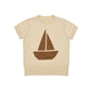 Boat Sweater, Cream Oak