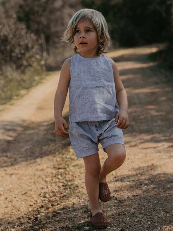 The Simple Folk, The Simple Folk, The Explorer Shorts, French Stripe