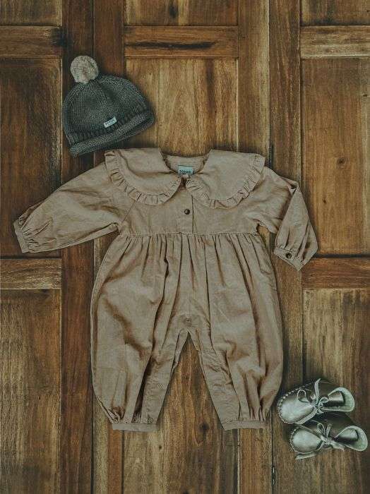 Filou Jumpsuit, Clay, Donsje