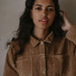 The Simple Folk, The Simple Folk, The Cord Overshirt, Camel, Women, Organic