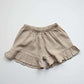 The Simple Folk, The Simple Folk, The Frill Linen Shorts, Oatmeal