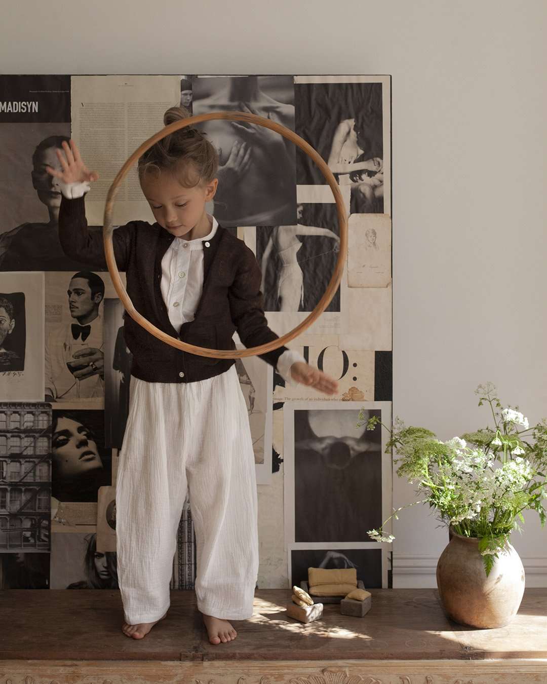 Fernet Pants, White, Bonet Et Bonet, Handmade & Organic