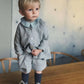 As We Grow, Pocket Shorts, Linen, Stribed, 100% Linen