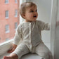 Noma Silk Onesie, Bonet Et Bonet, 100% Silk