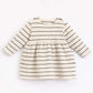 Striped Jersey Dress, Play Up, Organic
