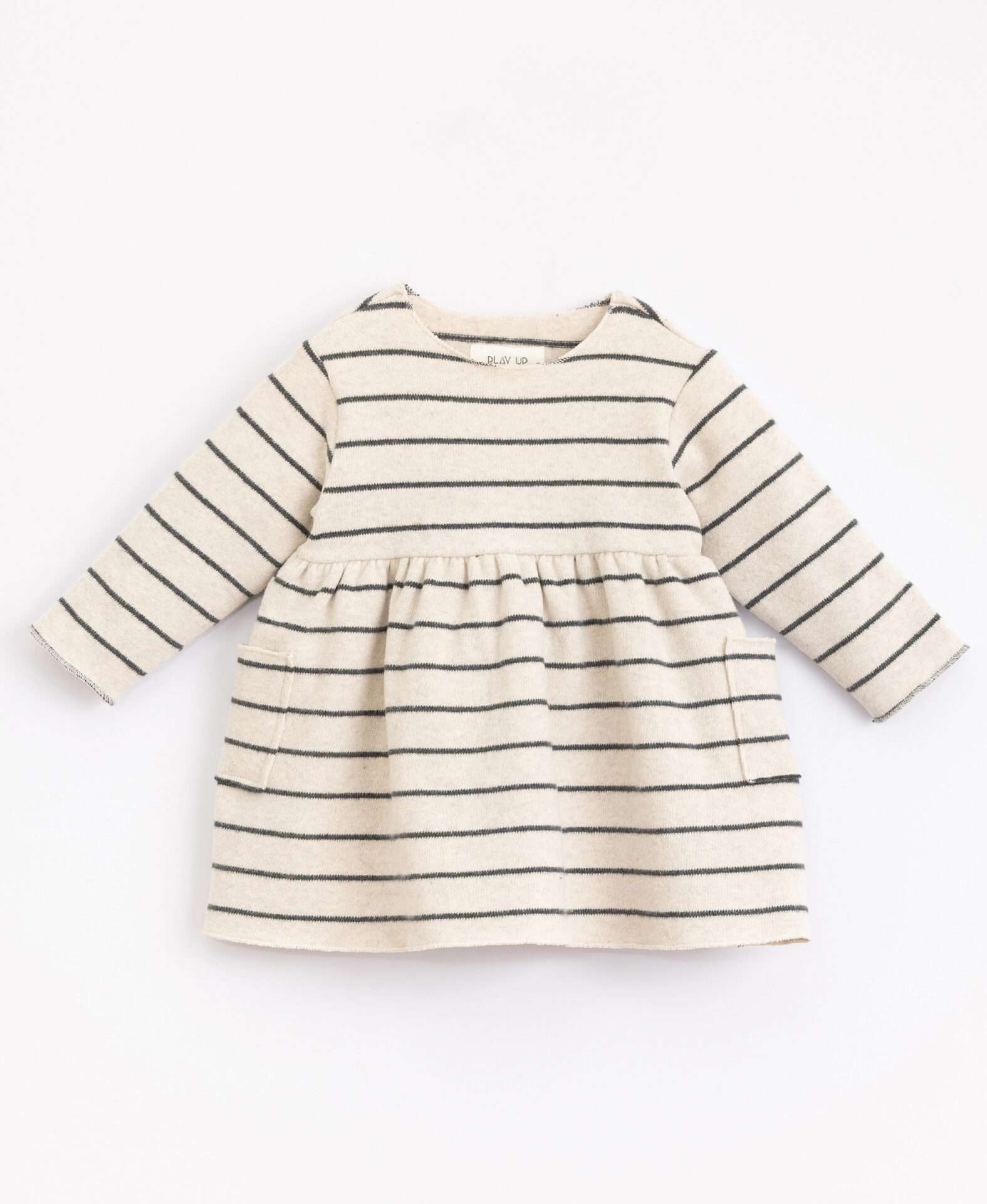 Striped Jersey Dress, Play Up, Organic