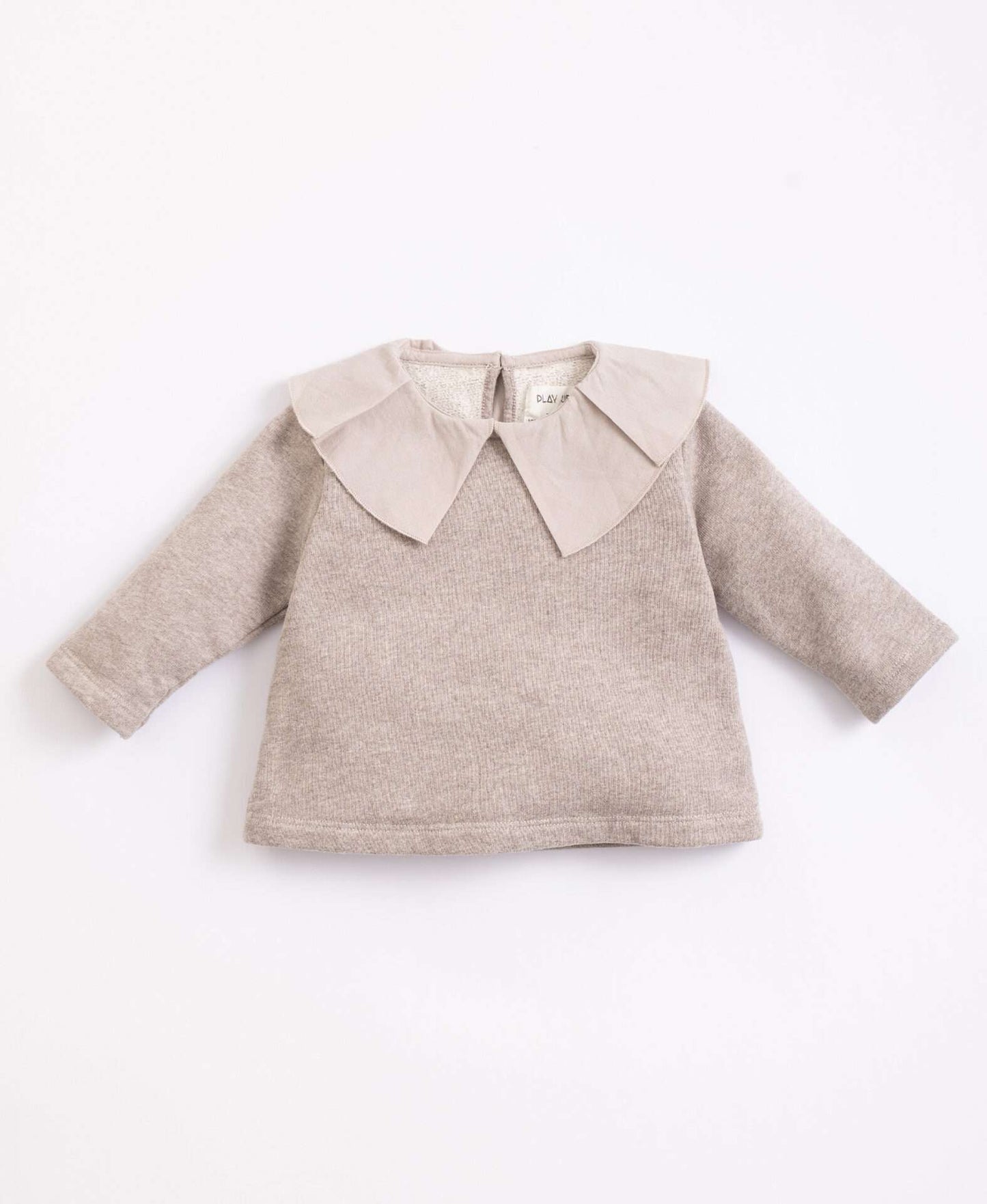 Sweater With Collar, Grey, Play Up