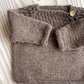 Alfred's Sweater, Brown, Grand Mère, Handmade