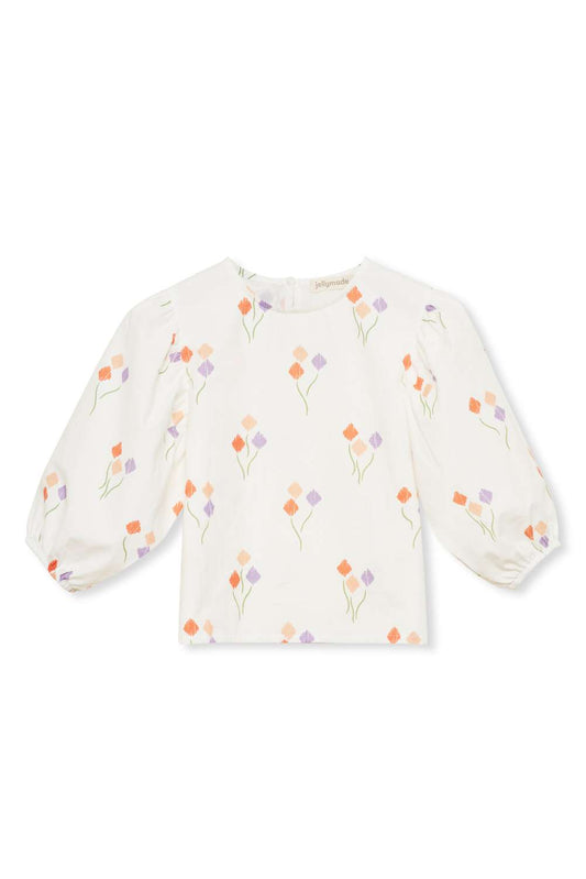 Kota Blouse, Tulip Print, Jellymade