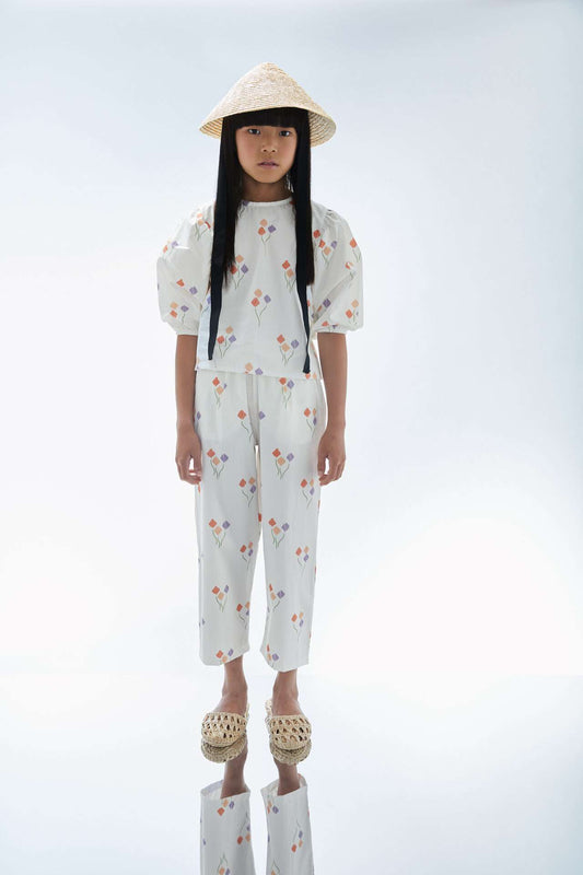 Kota Blouse, Tulip Print, Jellymade