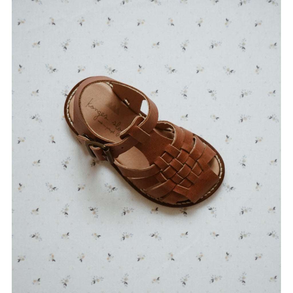 Konges Sløjd, Minou Strap Sandal, Cognac, Konges Sløjd