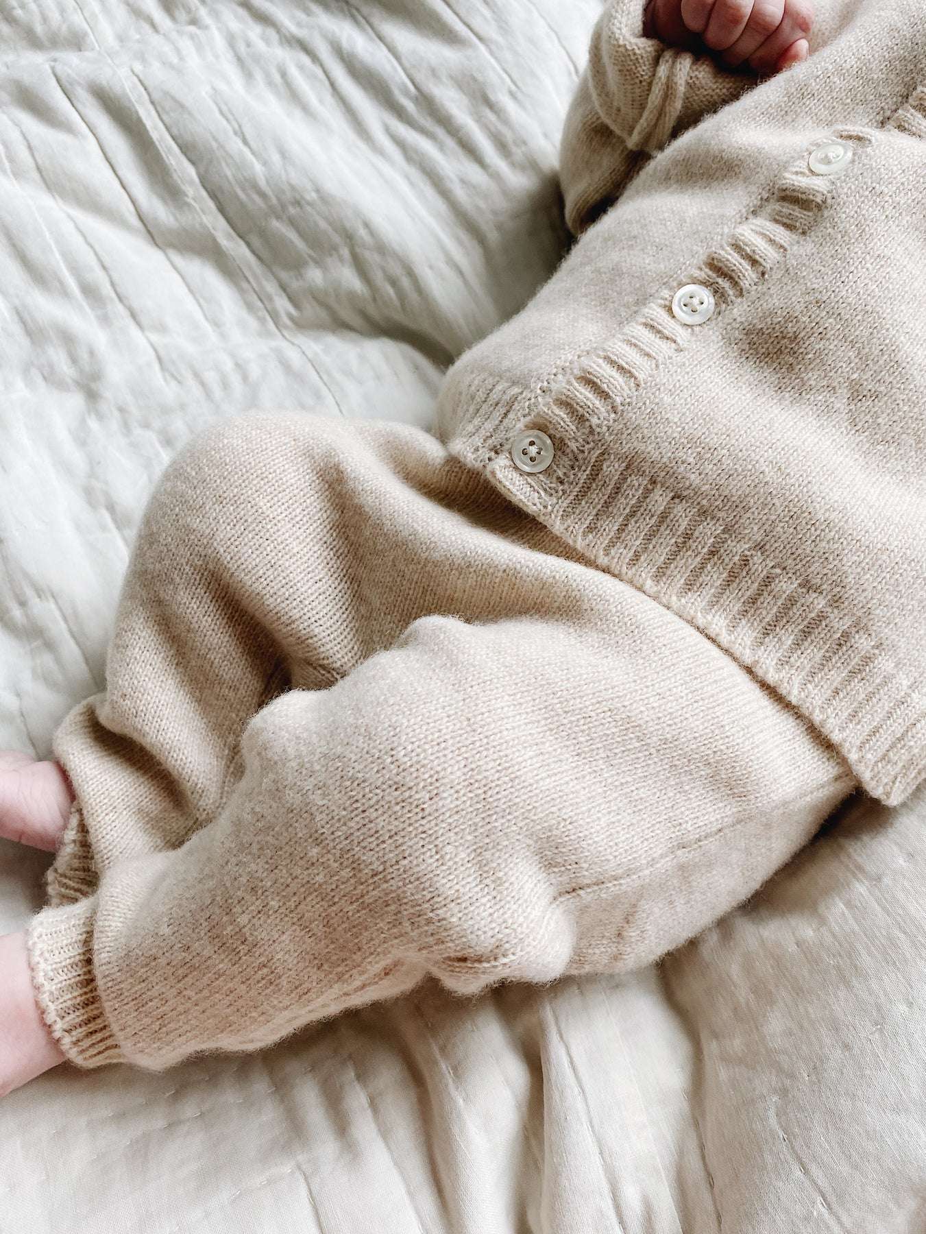 Knit Pants, Caramel, Bobbi Balloon, Organic