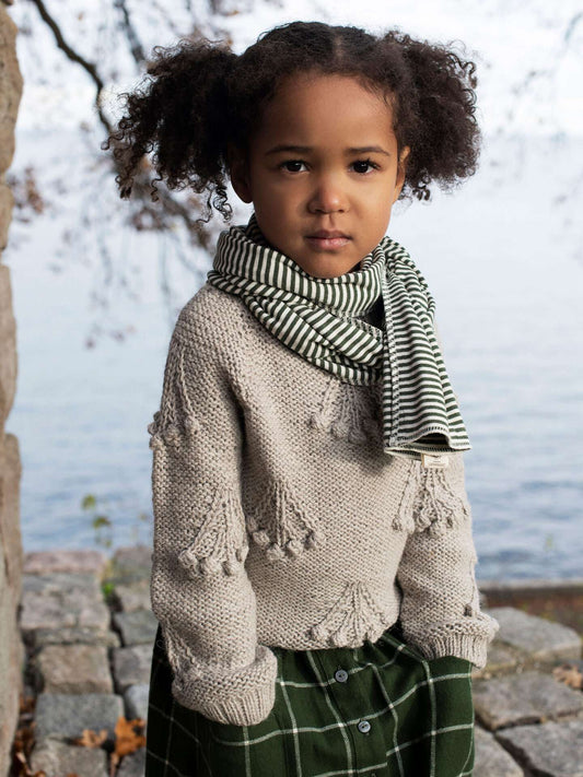 Llama Berry Sweater, Sand, Serendipity, Organic, Fairtrade & Handmade