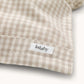 Lalaby, Classic Baby Bedding, Beige Gingham, Organic