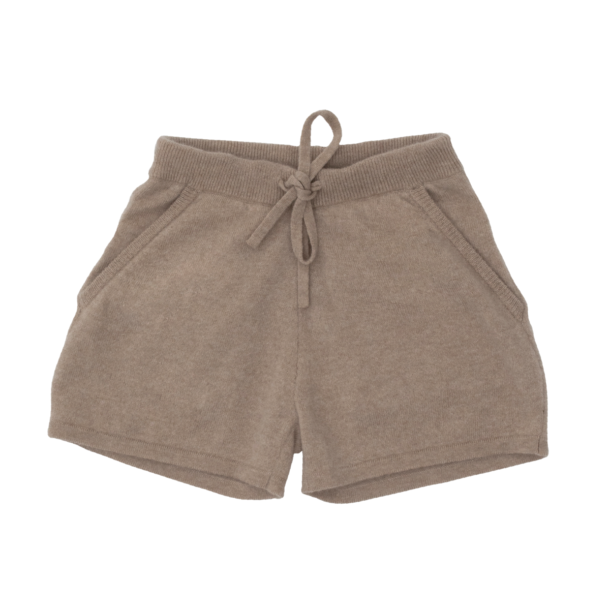 Luma Shorts, Barley, Holmm, 100% Cashmere & Oeko-Tex®