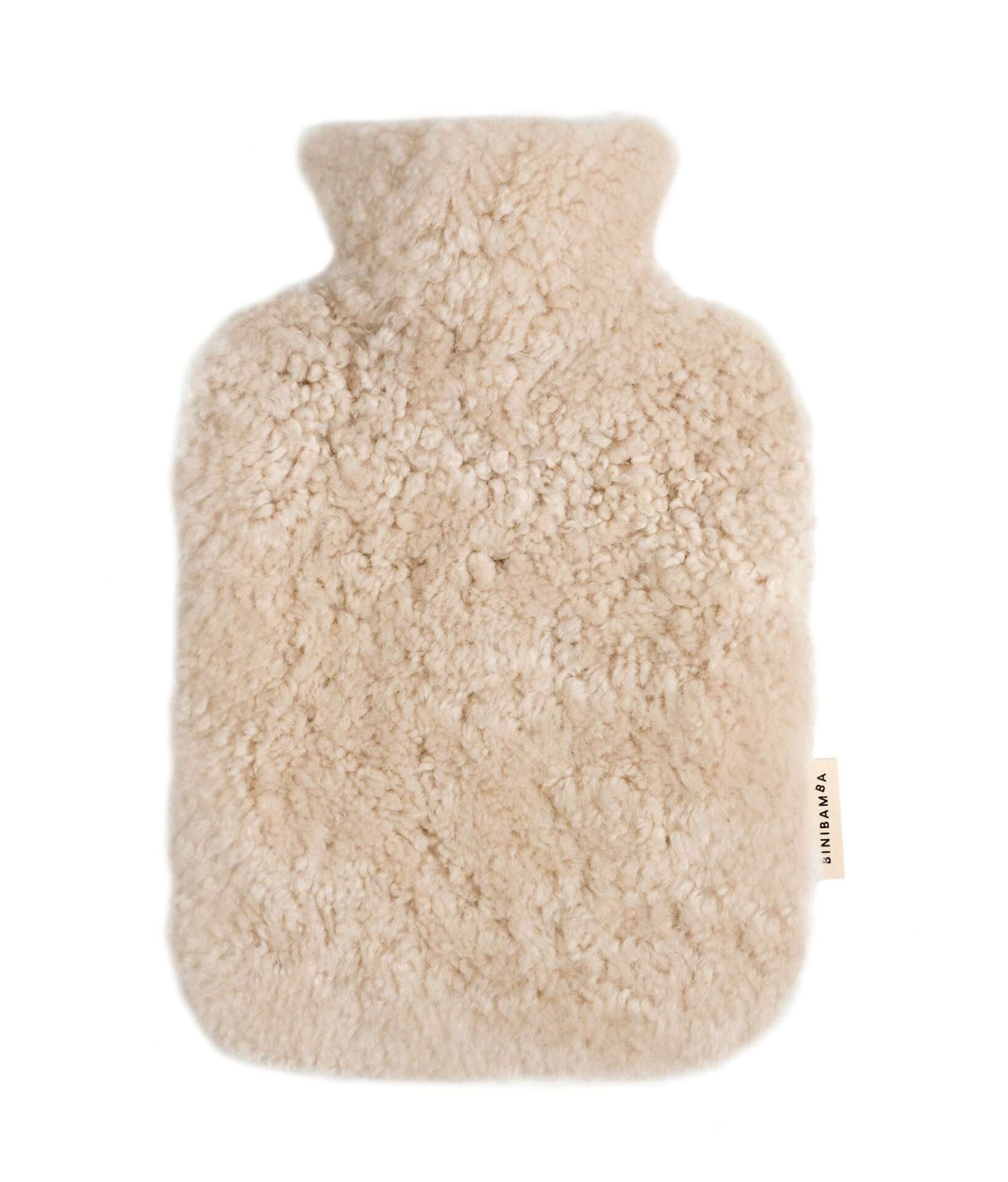 Hotwater Bottle, Milk, Binibamba, 100% Merino Sheepskin