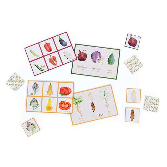 Memory Game, Vegetables, Moulin Roty