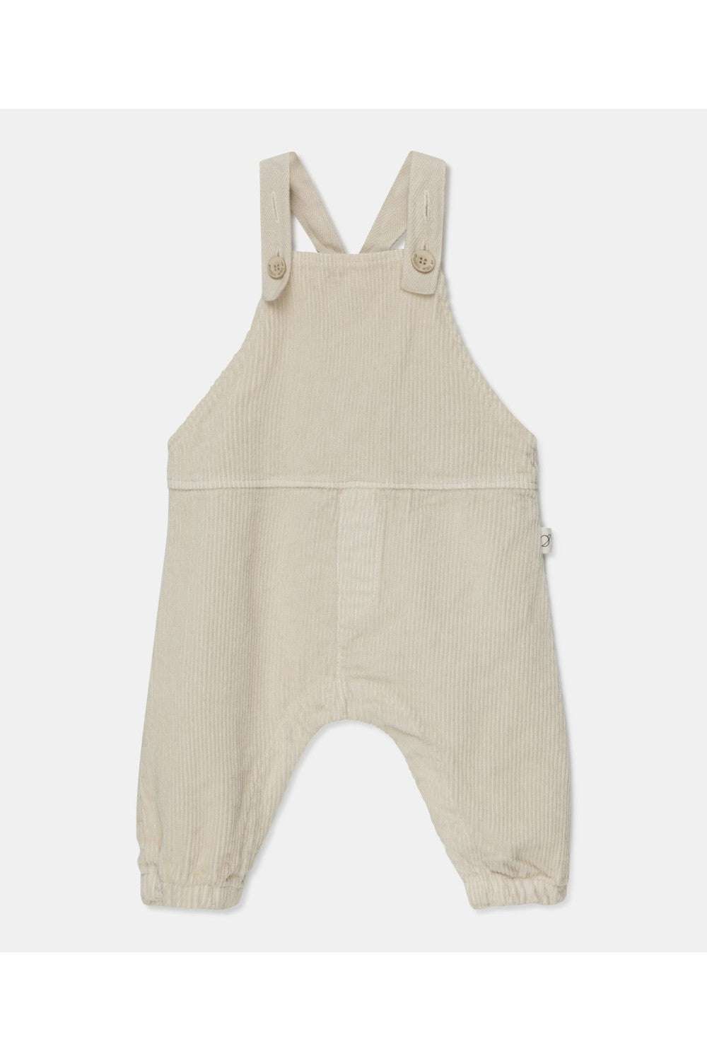 Organic Baby Overalls, Noah, Stone, My Little Cozmo, Organic, Recycled & Oekotex