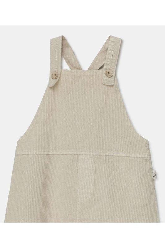 Organic Baby Overalls, Noah, Stone, My Little Cozmo, Organic, Recycled & Oekotex