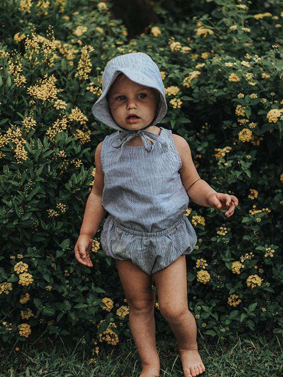 The Simple Folk, The Simple Folk, The Linen Bloomer, French Stripe