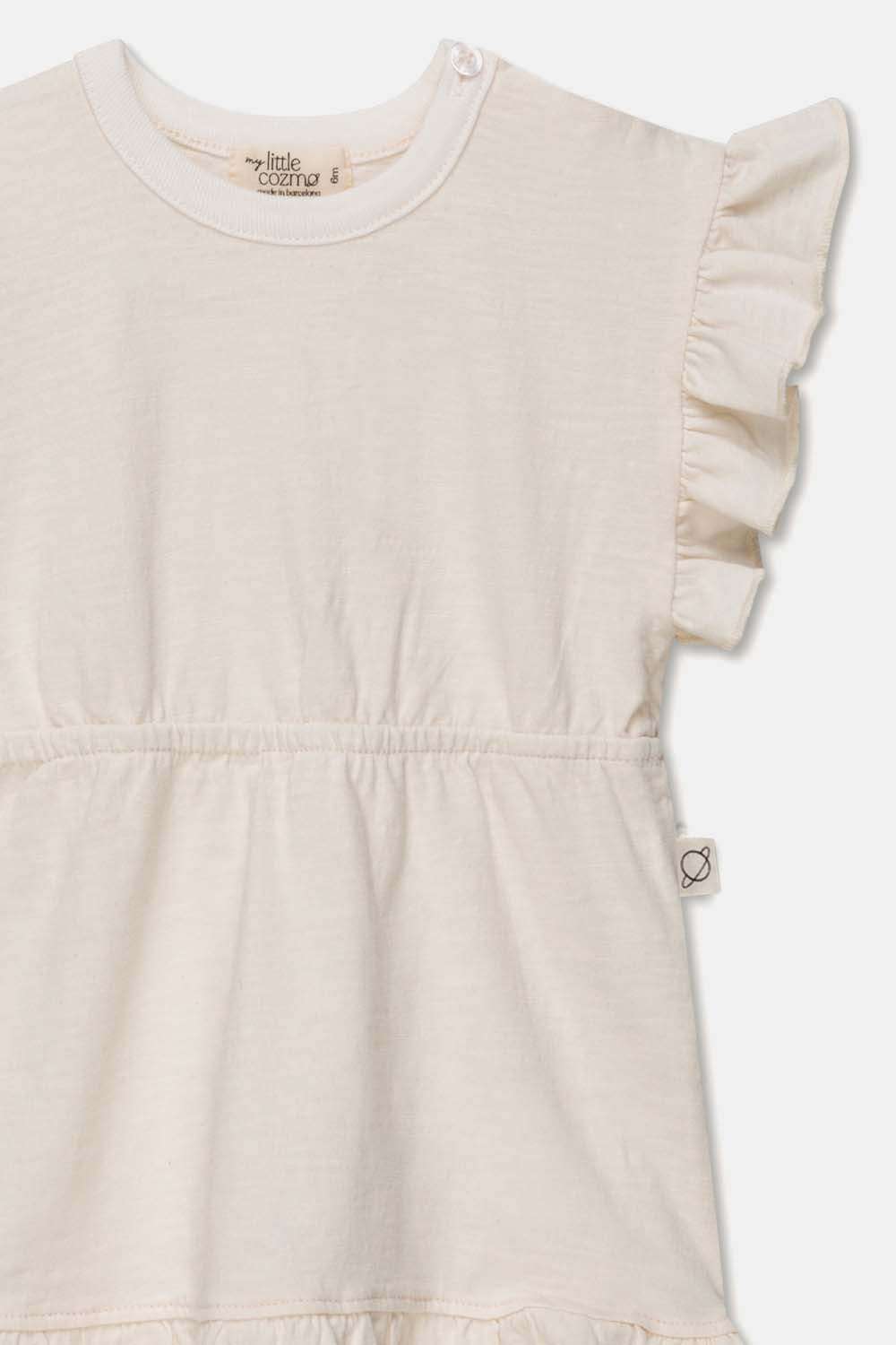Ruffle Baby Dress, My Little Cozmo, Organic, Recycled & Oekotex