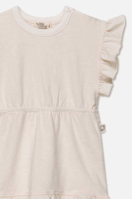 Ruffle Baby Dress, My Little Cozmo, Organic, Recycled & Oekotex