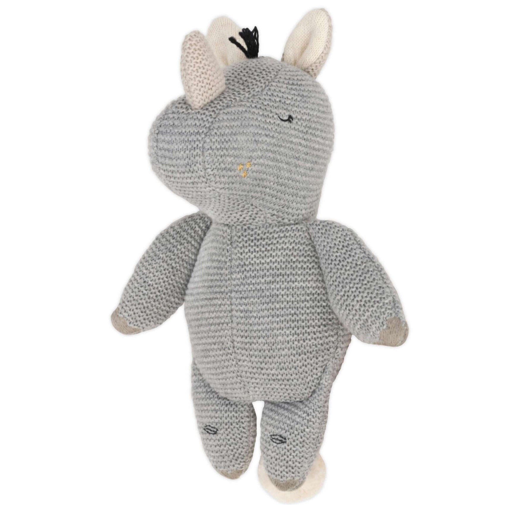 Baby Bello, Ruby The Rhino, Teddy, 100% Organic Cotton