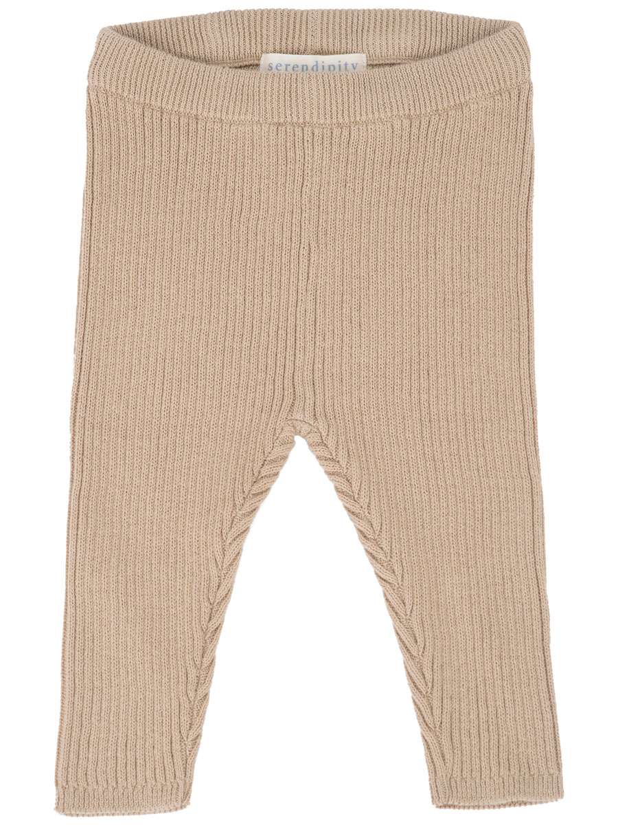 Baby Knit Leggings, Safari, Serendipity, Organic & Fairtrade