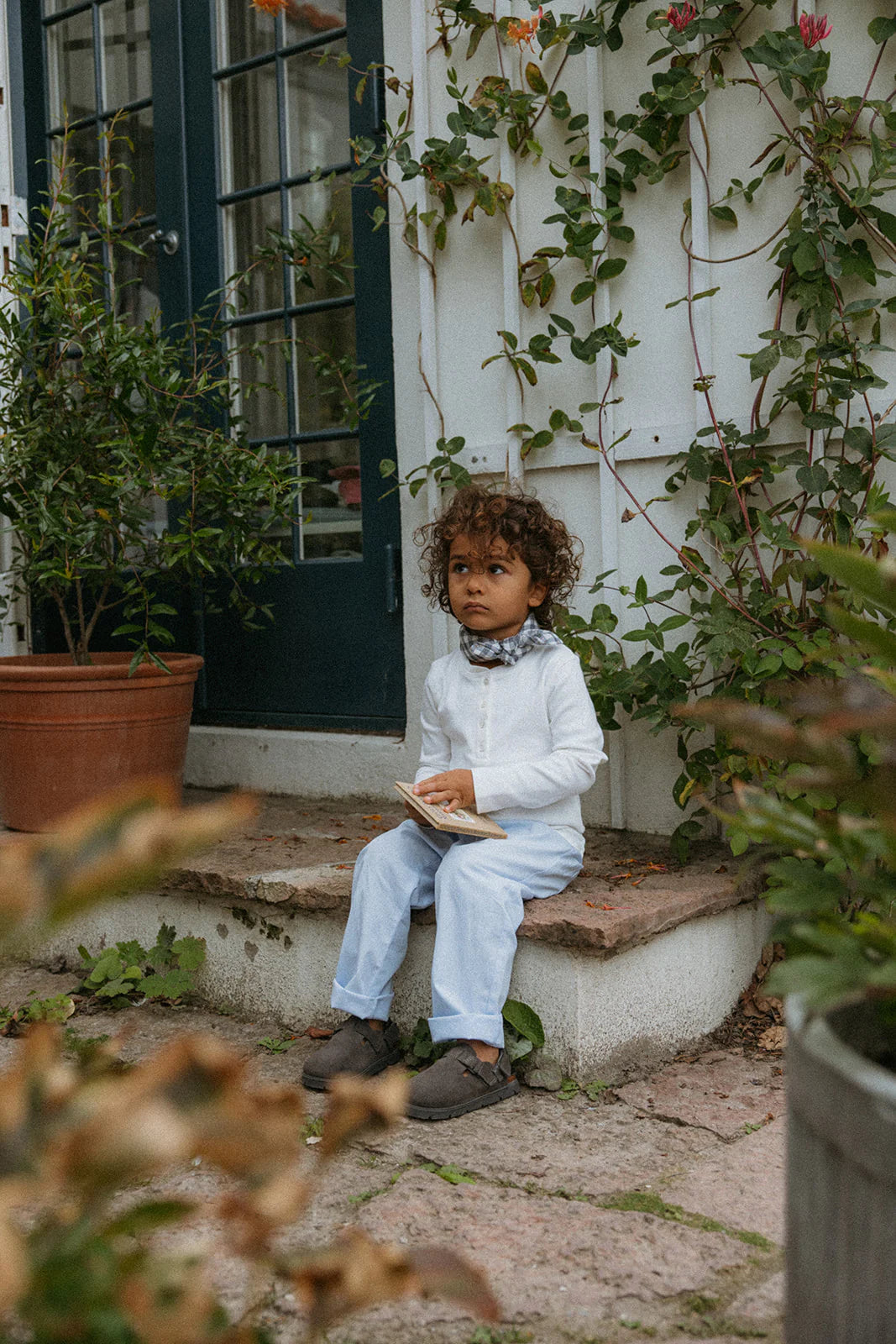 Lalaby, Hector Tee, Natural White, Organic