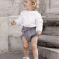 Shirt With Frill, White, Bobbi Balloon, Organic