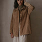 The Simple Folk, The Simple Folk, The Cord Overshirt, Camel, Women, Organic