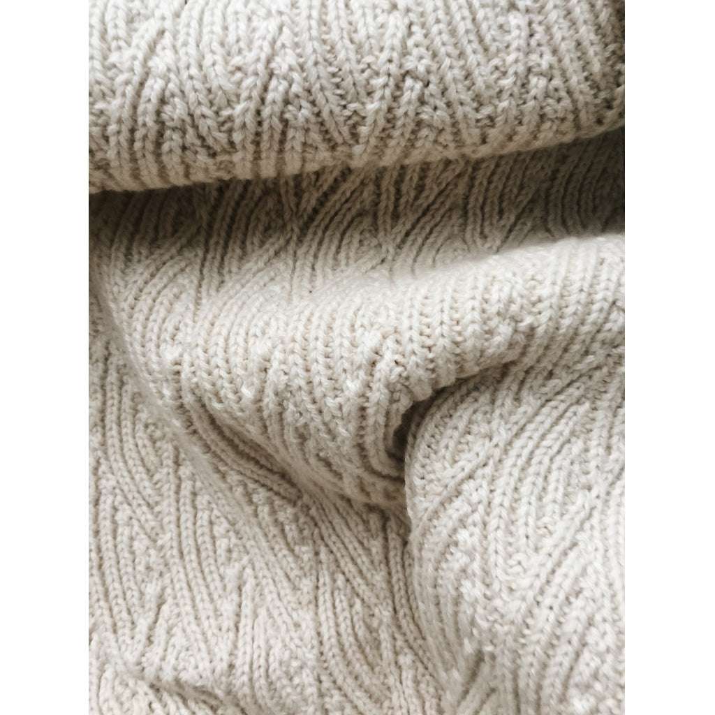 Konges Sløjd,  Pointelle Baby Blanket, Off White