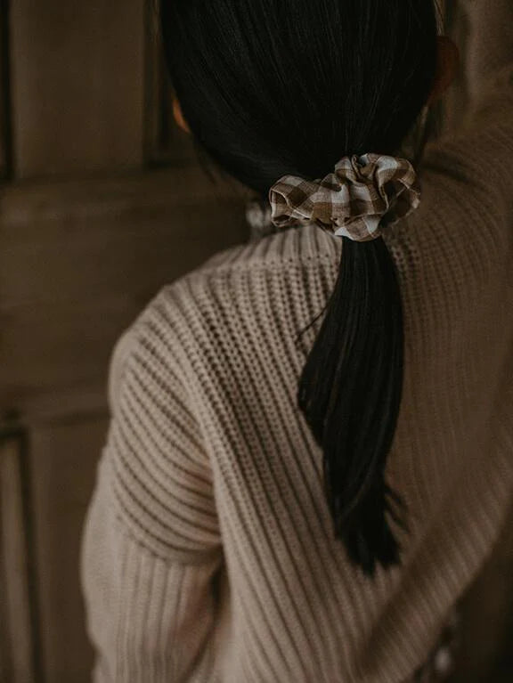 The Simple Folk, The Simple Folk, The Gingham Scrunchie, Oatmeal