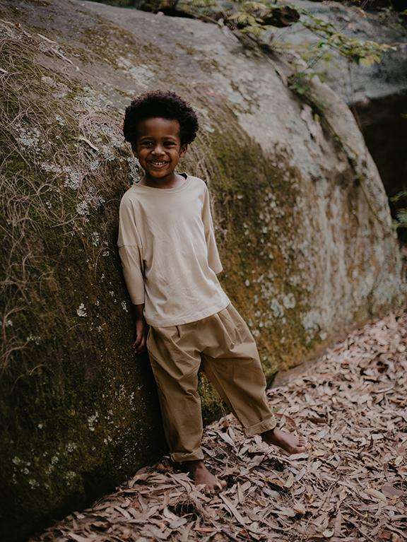 The Summer Trouser, Ecru