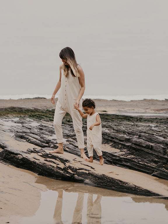 The Simple Folk, The Simple Folk, The Free Range Playsuit, Undyed