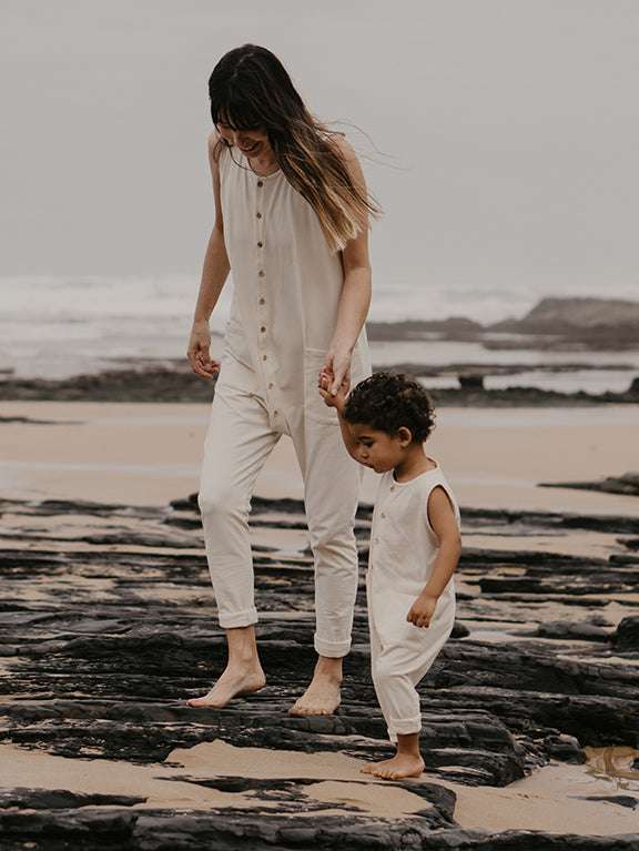 The Simple Folk, The Simple Folk, The Free Range Playsuit, Undyed