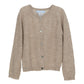 Wool & Silk Cardigan, Sand, Serendipity, Organic, Fairtrade & Handmade