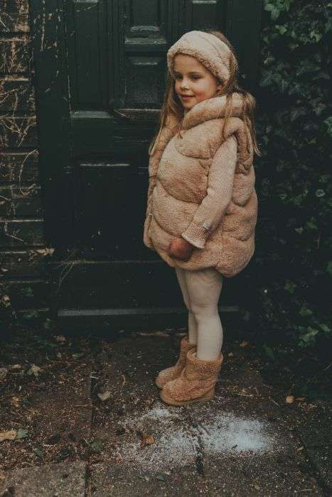 Afke Leggings, Cream Blush, Donsje