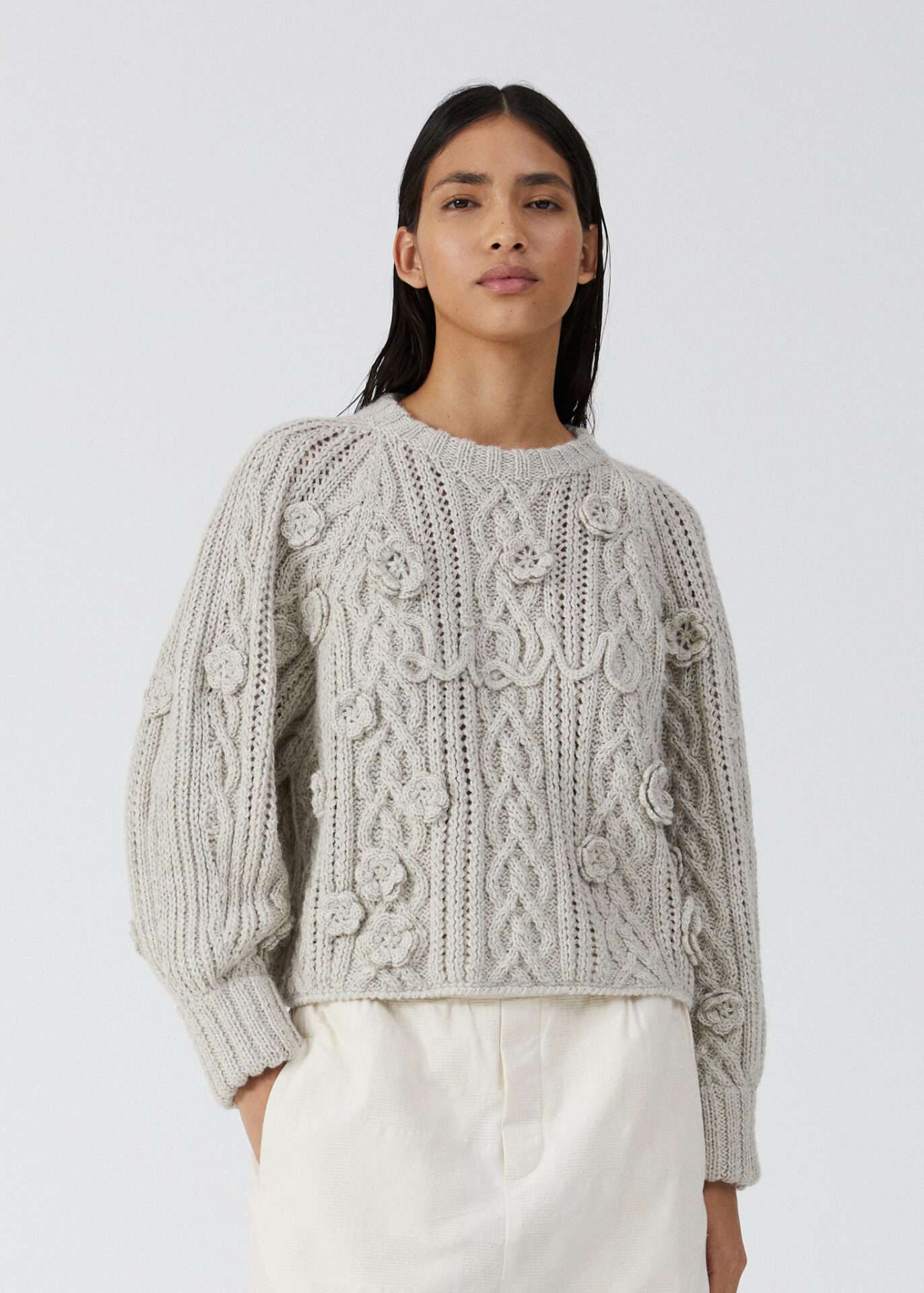 Aiayu, Tonja Sweater, Pure Bliss, Organic & Fairtrade