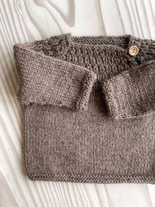 AlfredSweater, Brown, Grand Mère