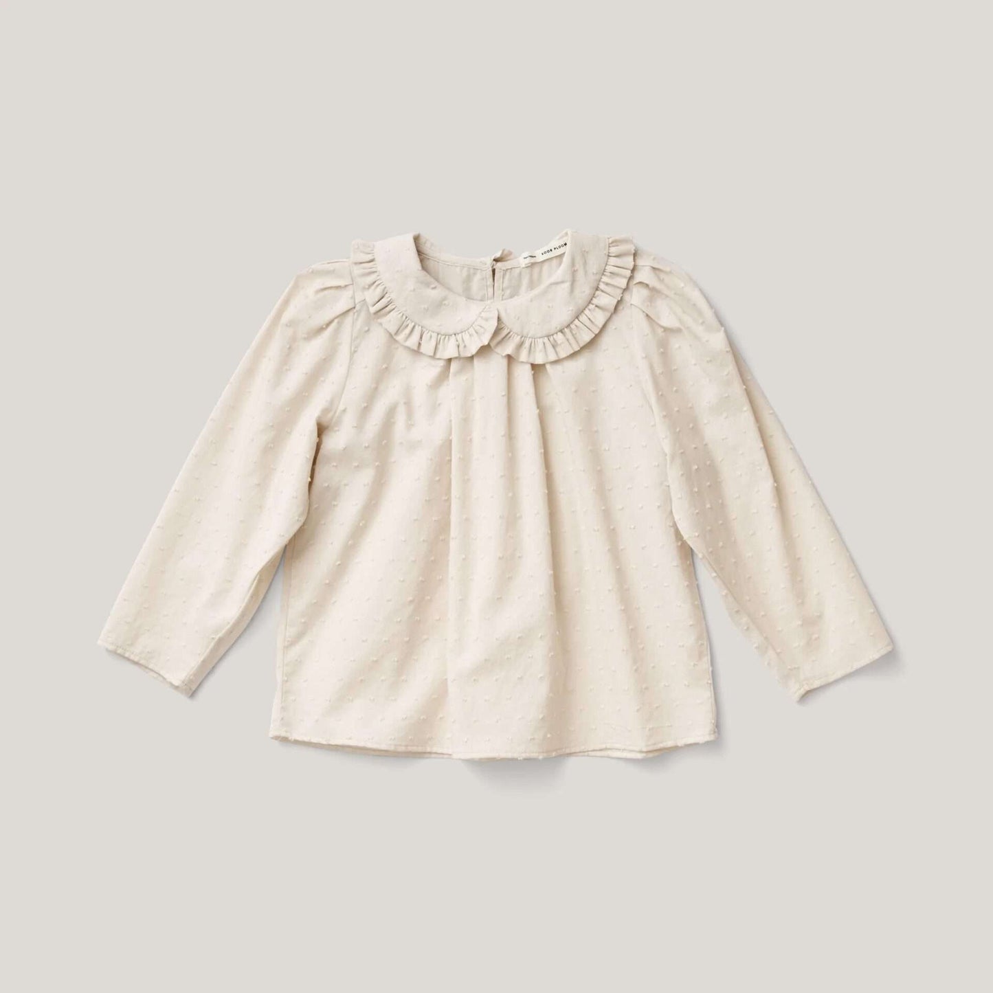 Astrid Blouse, Swiss Dot Milk