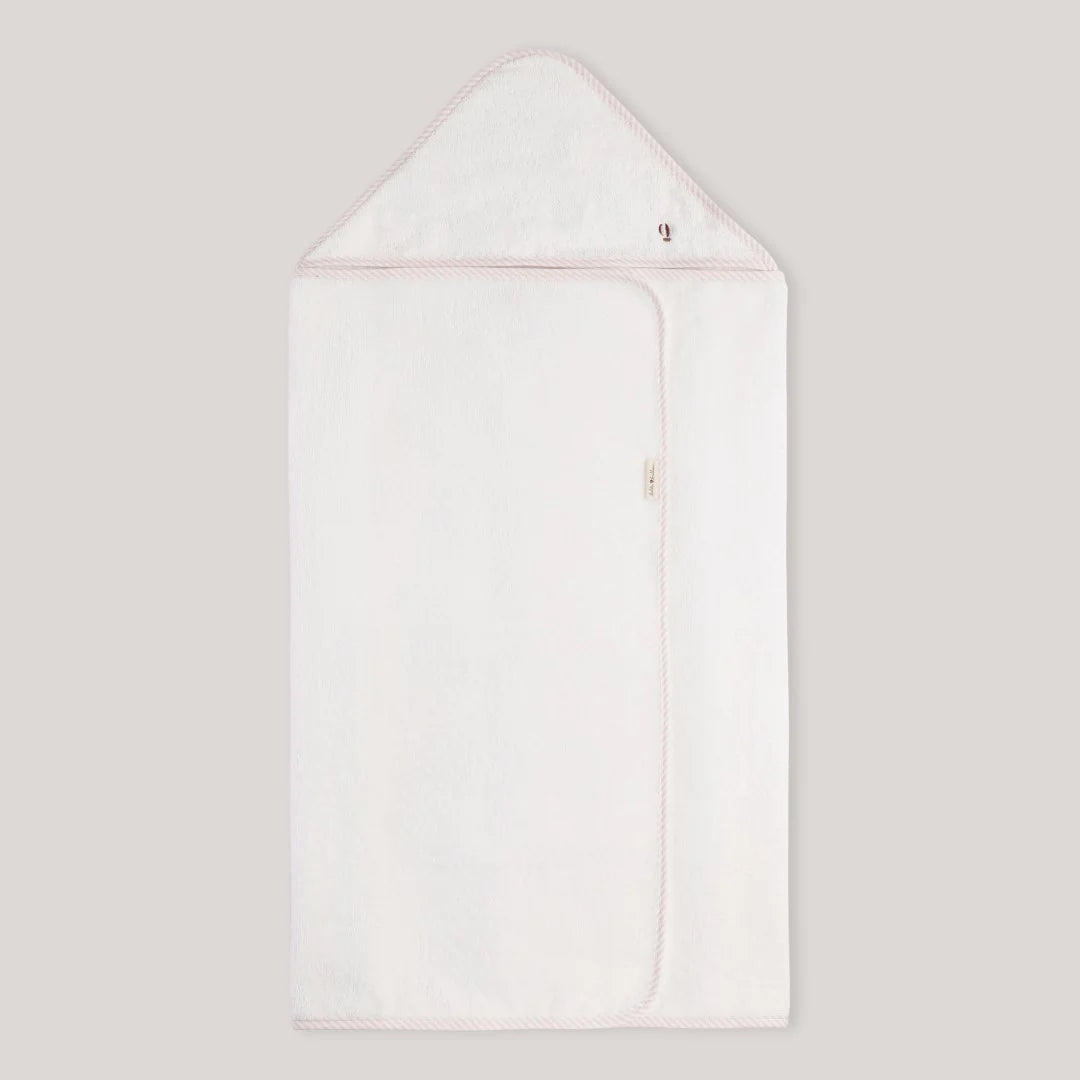 Bobbi Bath Towel, Rose Pink Stripe, Organic